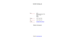 Desktop Screenshot of comfortcooling.ie